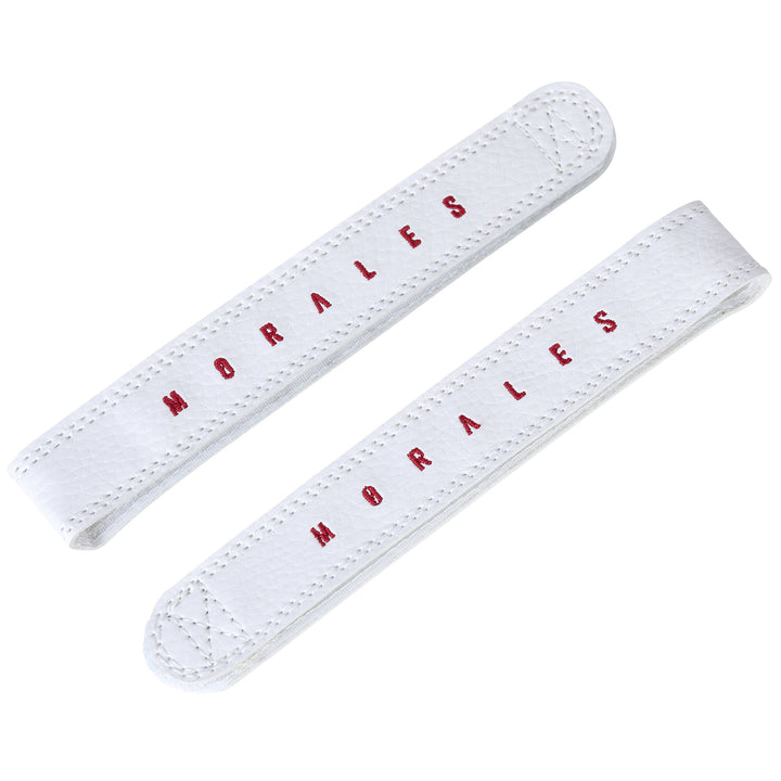 Top closure Stripe, white/red