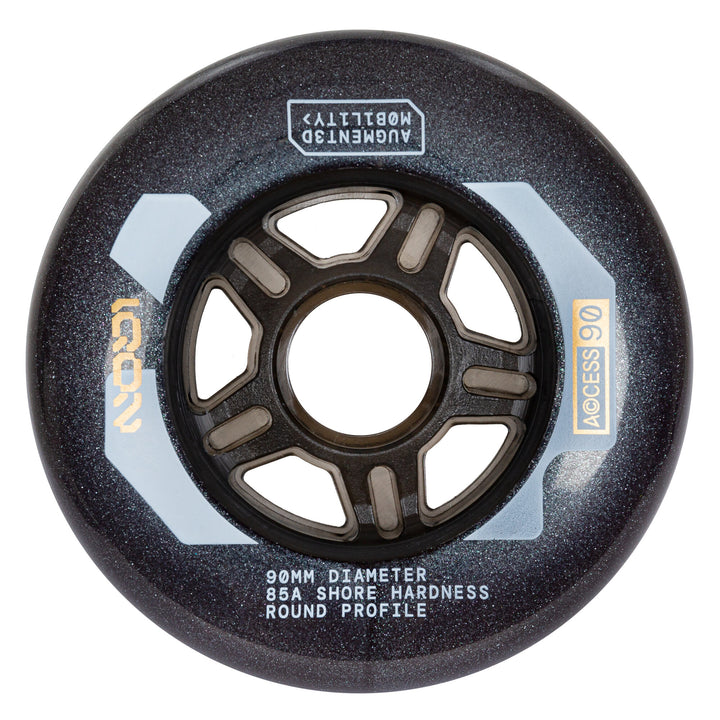 Access 90 Dark Grey 4-pack